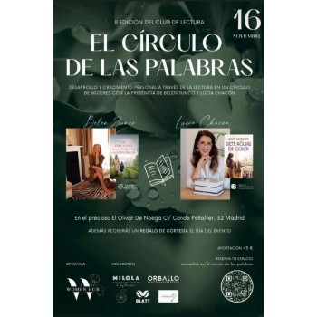 Evento 16 Noviembre "El círculo de las palabras"